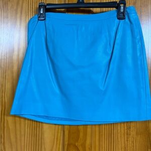 Cowgirl Justice Vibrant Turquoise  Mini Skirt